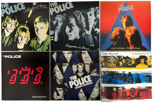The Police Every Move You Make - The Studio Recordings - 180gm 6-LP -EX Vinyl Box Set UK POLVXEV804636
