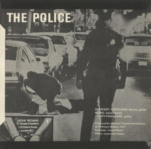 The Police Fall Out - 1st - EX 7" vinyl single (7 inch record / 45) UK POL07FA161843