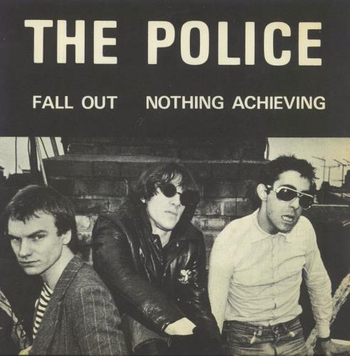 The Police Fall Out - 3rd 7" vinyl single (7 inch record / 45) UK POL07FA809591