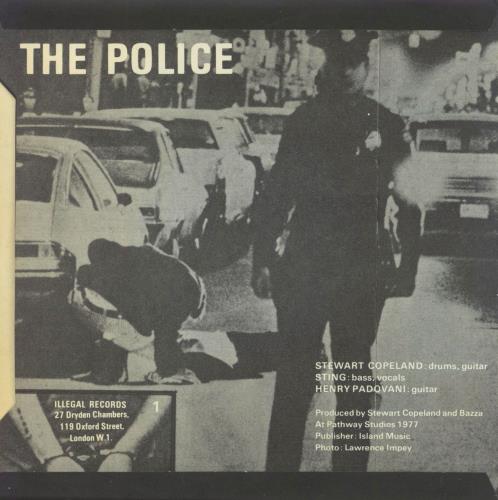 The Police Fall Out - 3rd 7" vinyl single (7 inch record / 45) UK POL07FA809591