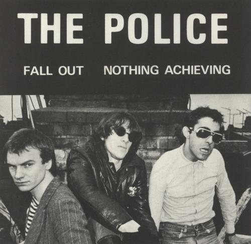 The Police Fall Out - 6th 7" vinyl single (7 inch record / 45) UK POL07FA620835
