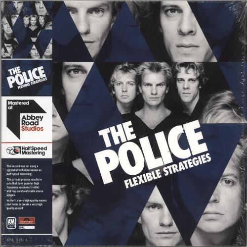 The Police Flexible Strategies vinyl LP album (LP record) UK POLLPFL731768