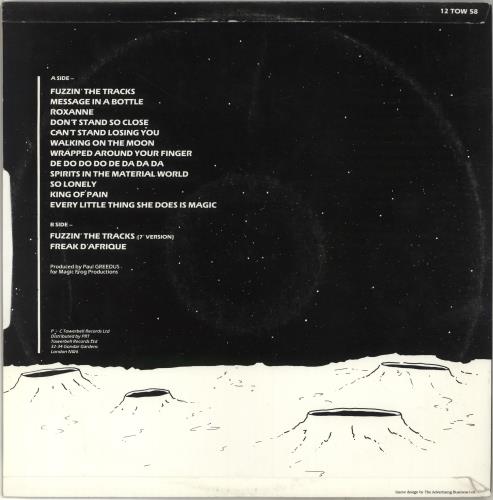 The Police Fuzzin' The Tracks 12" vinyl single (12 inch record / Maxi-single) UK POL12FU703219