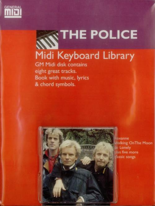 The Police General Midi Songbook book UK POLBKGE540508