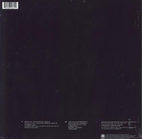 The Police Ghost In The Machine - 180g - Sealed vinyl LP album (LP record) UK POLLPGH827151