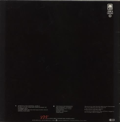 The Police Ghost In The Machine vinyl LP album (LP record) Dutch POLLPGH105708