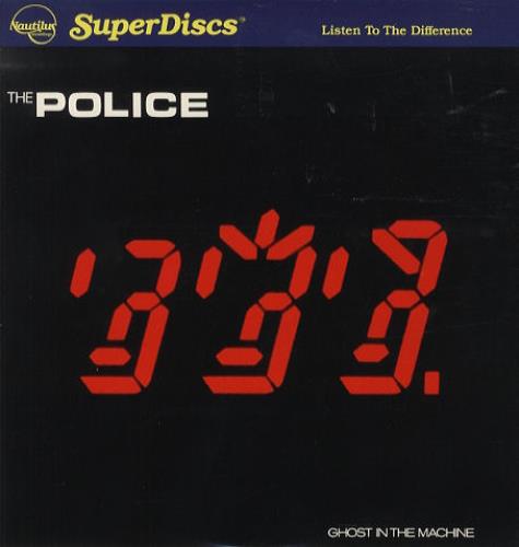 The Police Ghost In The Machine vinyl LP album (LP record) US POLLPGH424188