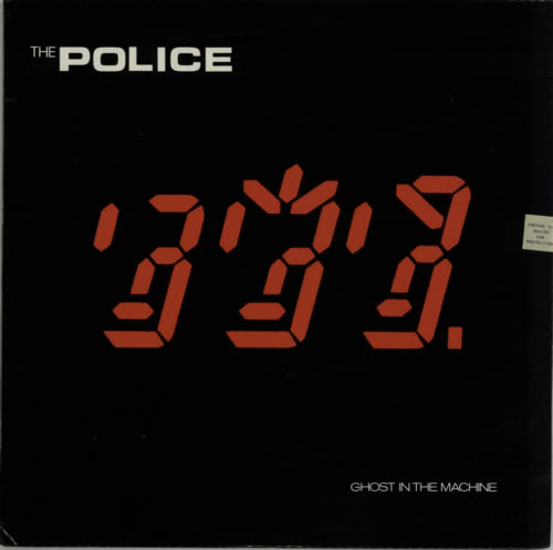 The Police Ghost In The Machine vinyl LP album (LP record) US POLLPGH622787
