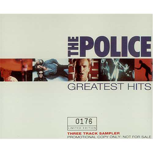 The Police Greatest Hits Sampler CD single (CD5 / 5") UK POLC5GR18886