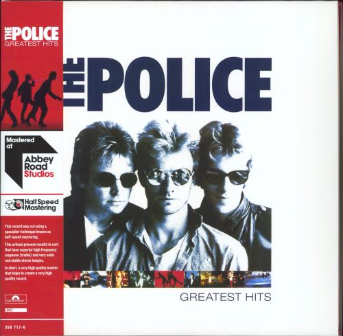 The Police Greatest Hits: Half Speed Mastered + Obi 2-LP vinyl record set (Double LP Album) UK POL2LGR792866