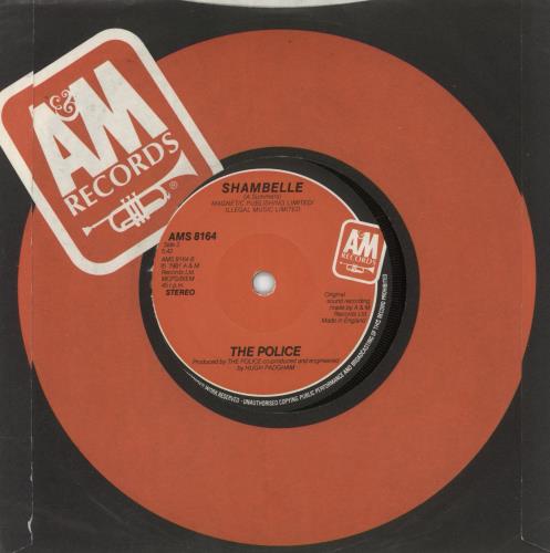 The Police Invisible Sun 7" vinyl single (7 inch record / 45) UK POL07IN560456