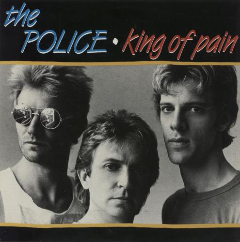 The Police King Of Pain 7" vinyl single (7 inch record / 45) Dutch POL07KI759836