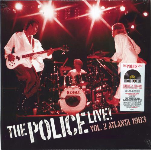 The Police Live! Vol. 2 Atlanta 1983 - RSD 2021 - Red Vinyl - Sealed 2-LP vinyl record set (Double LP Album) UK POL2LLI770300