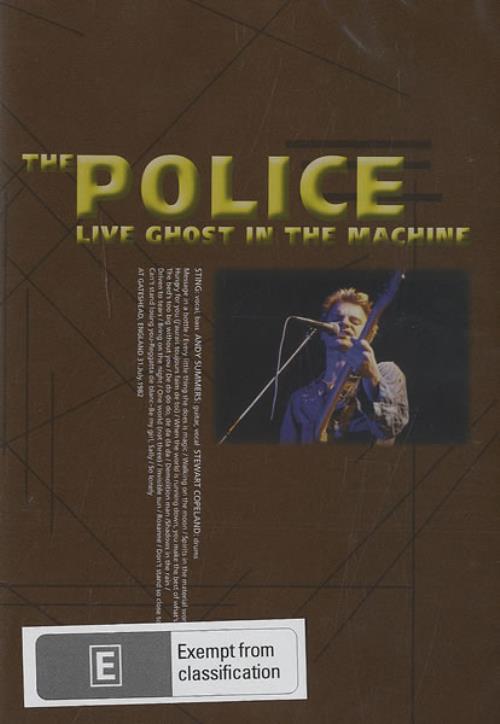 The Police Live Ghost In The Machine DVD Australian POLDDLI435121