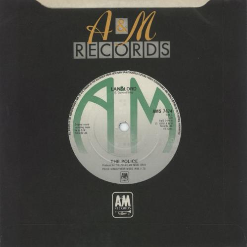The Police Message In A Bottle - Green titled labels 7" vinyl single (7 inch record / 45) UK POL07ME601204