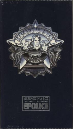 The Police Message In A Box - Sealed CD Album Box Set UK POLDXME873987