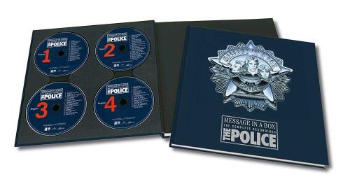 The Police Message In A Box 4-CD album set UK POL4CME378228
