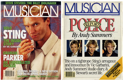 The Police Musician - Pair Of Magazine magazine US POLMAMU554076
