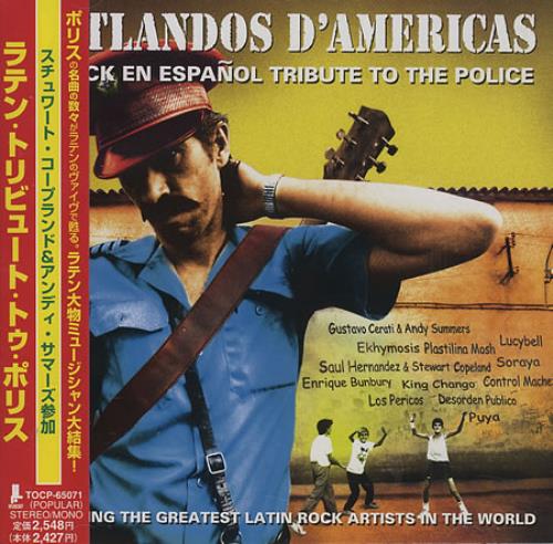 The Police Outlandos D'Americas CD album (CDLP) Japanese POLCDOU151774