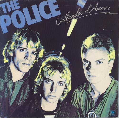 The Police Outlandos D'Amour - Barcoded sleeve vinyl LP album (LP record) German POLLPOU785272