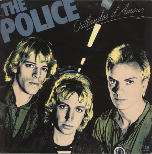 The Police Outlandos D'Amour - Blue labels vinyl LP album (LP record) UK POLLPOU655989