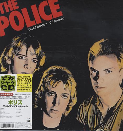 The Police Outlandos D'Amour CD album (CDLP) Japanese POLCDOU333268