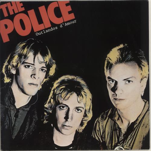 The Police Outlandos D'Amour vinyl LP album (LP record) German POLLPOU717557