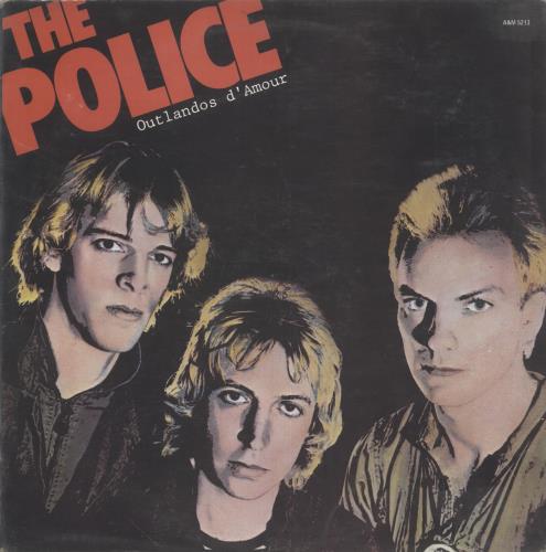The Police Outlandos d'Amour vinyl LP album (LP record) Colombian POLLPOU746735