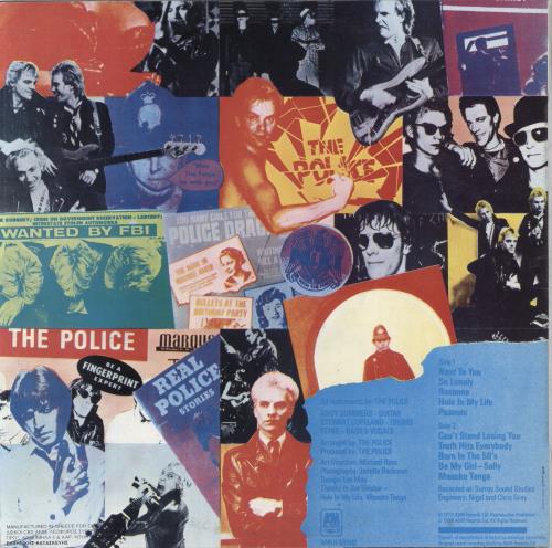 The Police Outlandos D'Amour vinyl LP album (LP record) Greek POLLPOU800067