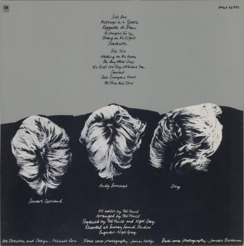 The Police Reggatta De Blanc vinyl LP album (LP record) UK POLLPRE246426