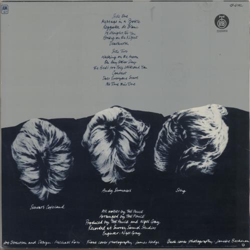 The Police Reggatta De Blanc vinyl LP album (LP record) UK POLLPRE765503