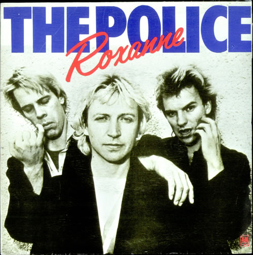 The Police Roxanne 7" vinyl single (7 inch record / 45) Portuguese POL07RO500698