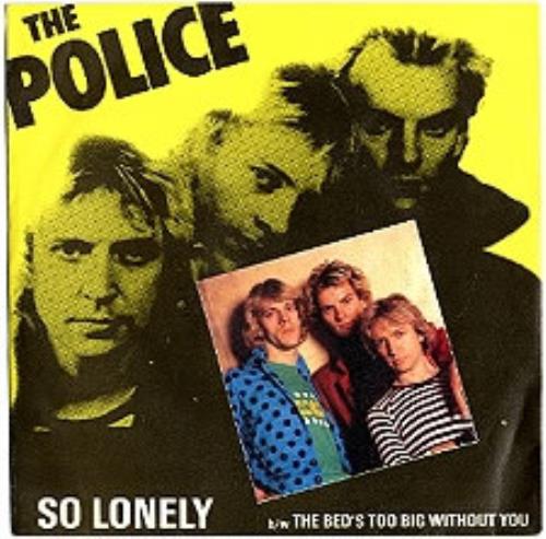 The Police So Lonely 7" vinyl single (7 inch record / 45) German POL07SO175473