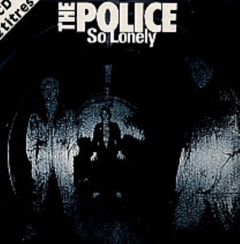 The Police So Lonely CD single (CD5 / 5") French POLC5SO225954