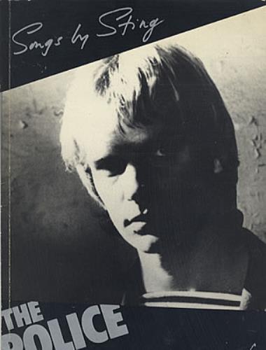 The Police Songs By Sting book UK POLBKSO167193