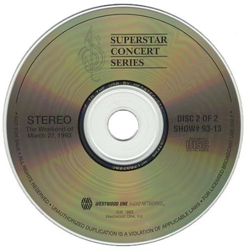 The Police Superstar Concert Series CD album (CDLP) US POLCDSU367195