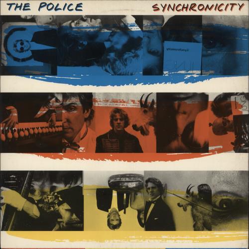 The Police Synchronicity - B/R/Y vinyl LP album (LP record) US POLLPSY721033