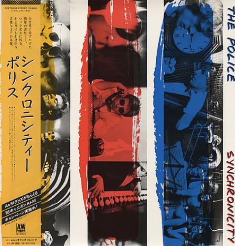 The Police Synchronicity vinyl LP album (LP record) Japanese POLLPSY327470