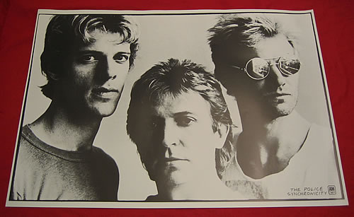 The Police Synchronicity poster Japanese POLPOSY351290