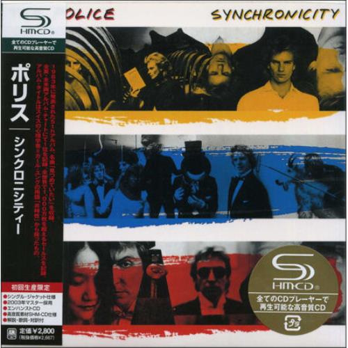 The Police Synchronicity SHM CD Japanese POLHMSY448360