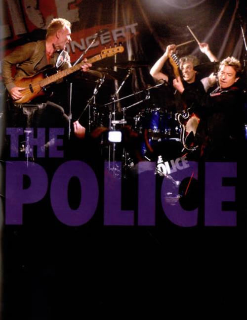 The Police World Tour 2007 tour programme Japanese POLTRWO515516