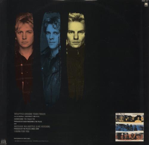 The Police Wrapped Around Your Finger 12" vinyl single (12 inch record / Maxi-single) UK POL12WR31248