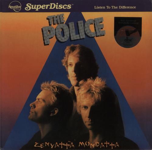 The Police Zenyatta Mondatta - dbx vinyl LP album (LP record) US POLLPZE77583