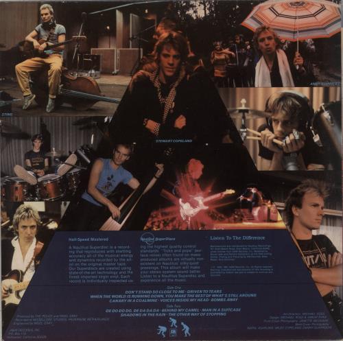 The Police Zenyatta Mondatta - dbx vinyl LP album (LP record) US POLLPZE77583