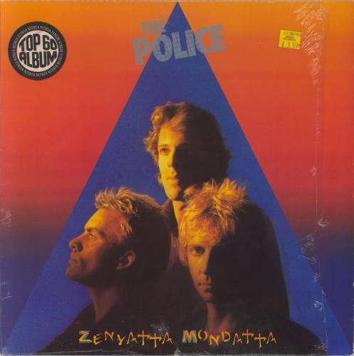 The Police Zenyatta Mondatta - Shrink vinyl LP album (LP record) UK POLLPZE752237
