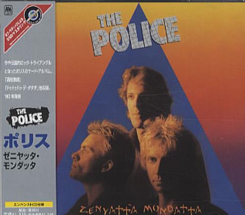 The Police Zenyatta Mondatta CD album (CDLP) Japanese POLCDZE322367