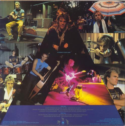 The Police Zenyatta Mondatta vinyl LP album (LP record) UK POLLPZE793977