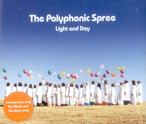 The Polyphonic Spree Light And Day CD single (CD5 / 5") UK PYSC5LI530598
