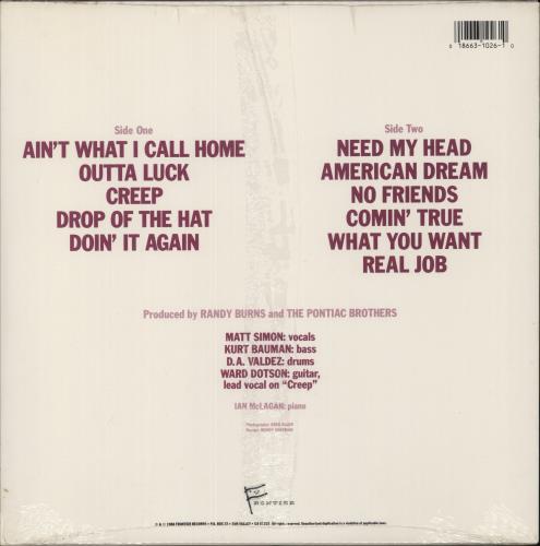 The Pontiac Brothers Johnson vinyl LP album (LP record) US 9-LLPJO882048