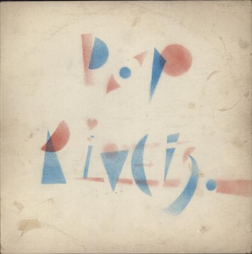 The Pop Rivets Greatest Hits - Spray Painted Sleeve - VG vinyl LP album (LP record) UK 1PVLPGR876493